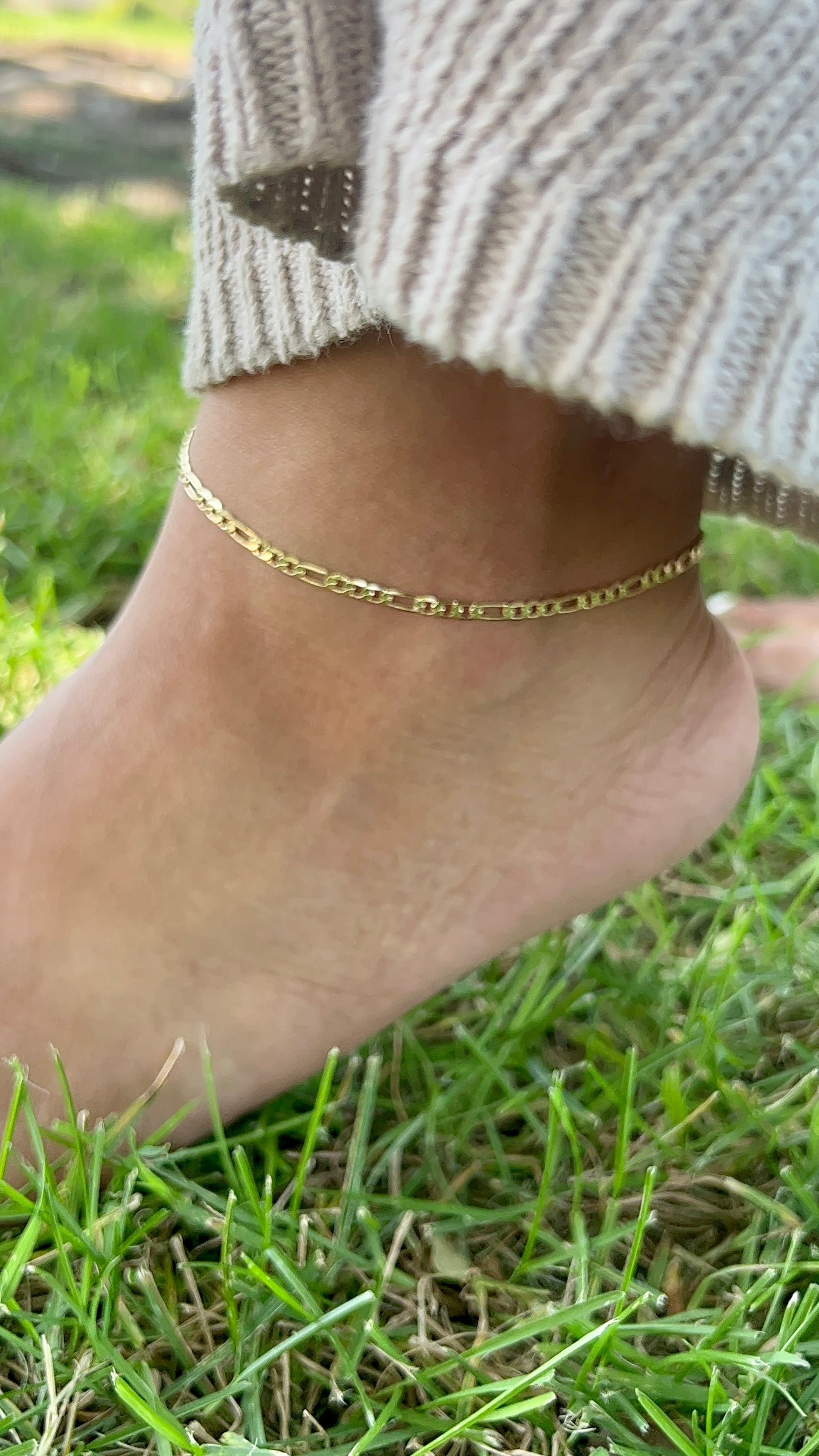 Classic Figaro Anklet