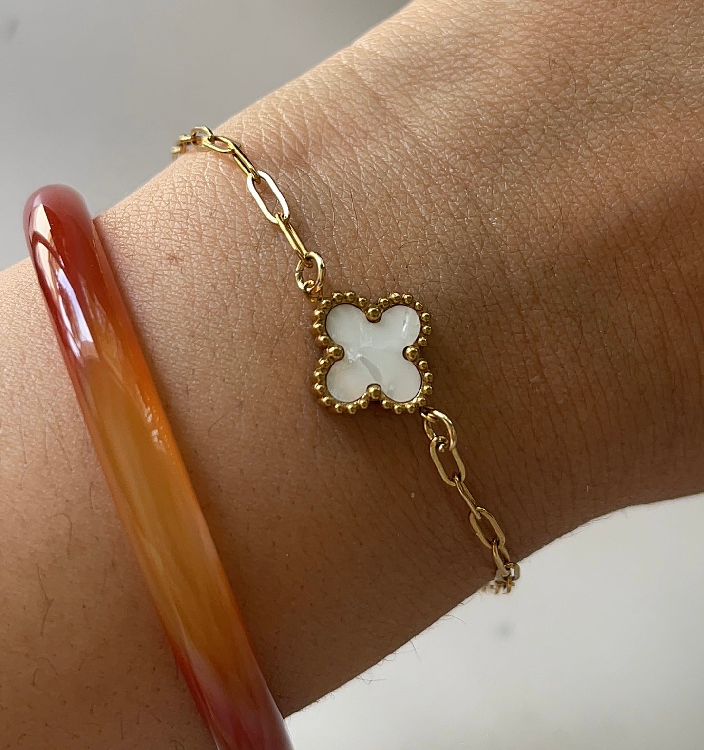 Van Clover Single Motif Bracelet