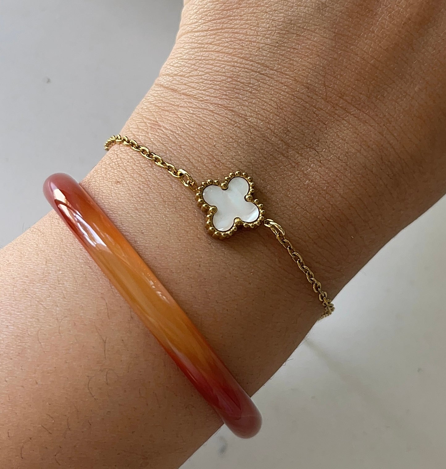 Van Clover Single Motif Bracelet