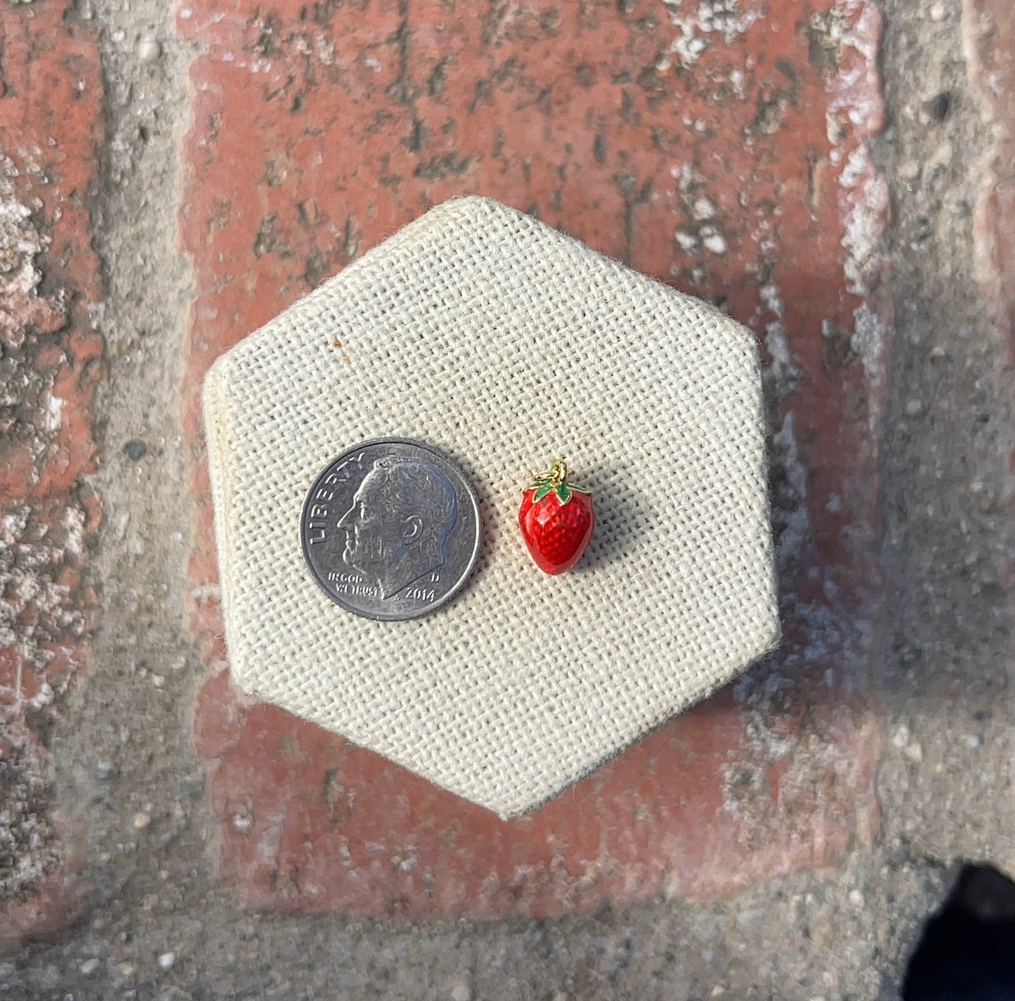 Mini Strawberry Charm