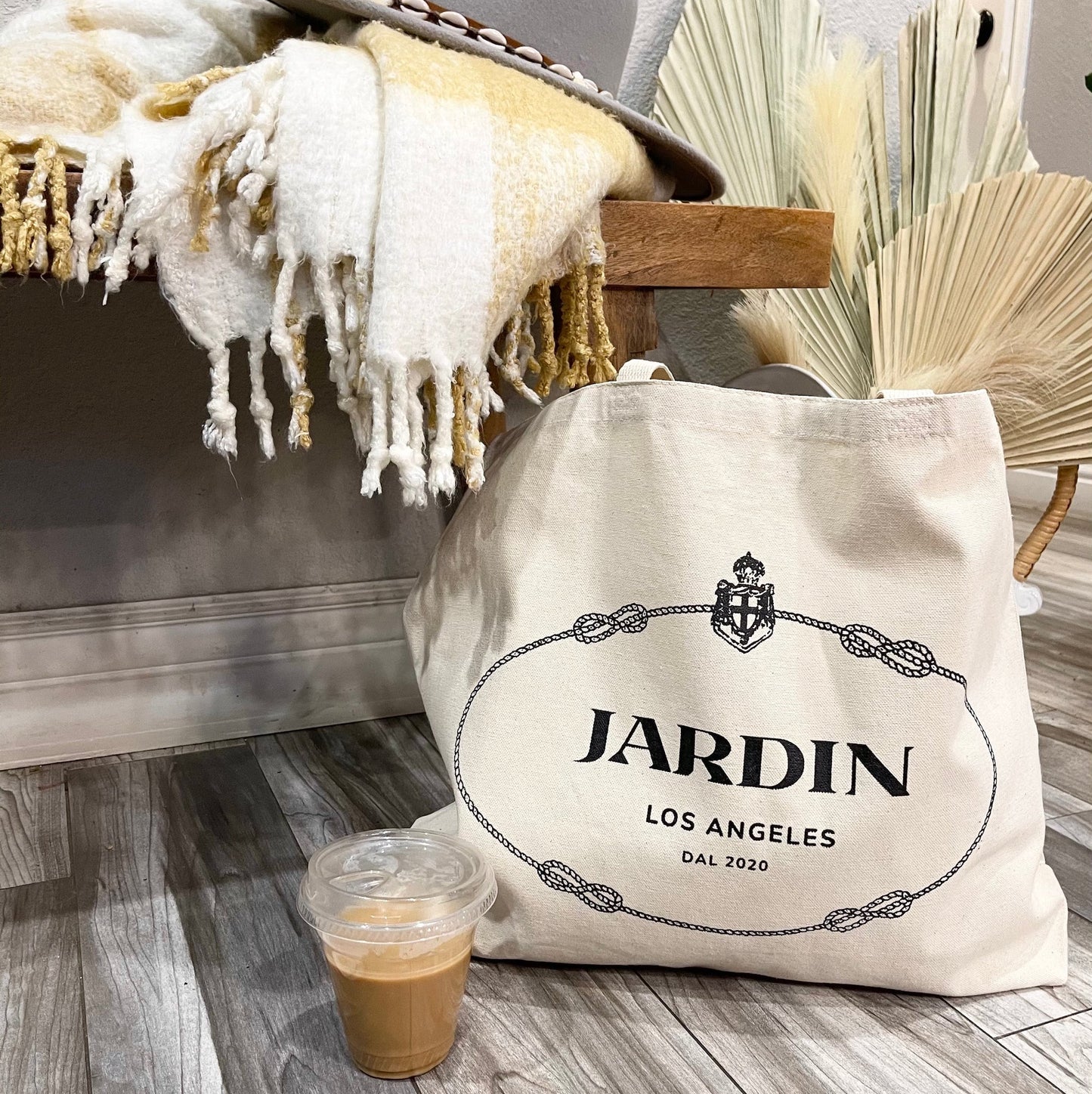 Jardín Oversized Canvas Tote