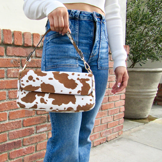 Choco Milk Baguette Bag