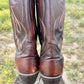 Chestnut Western Boot