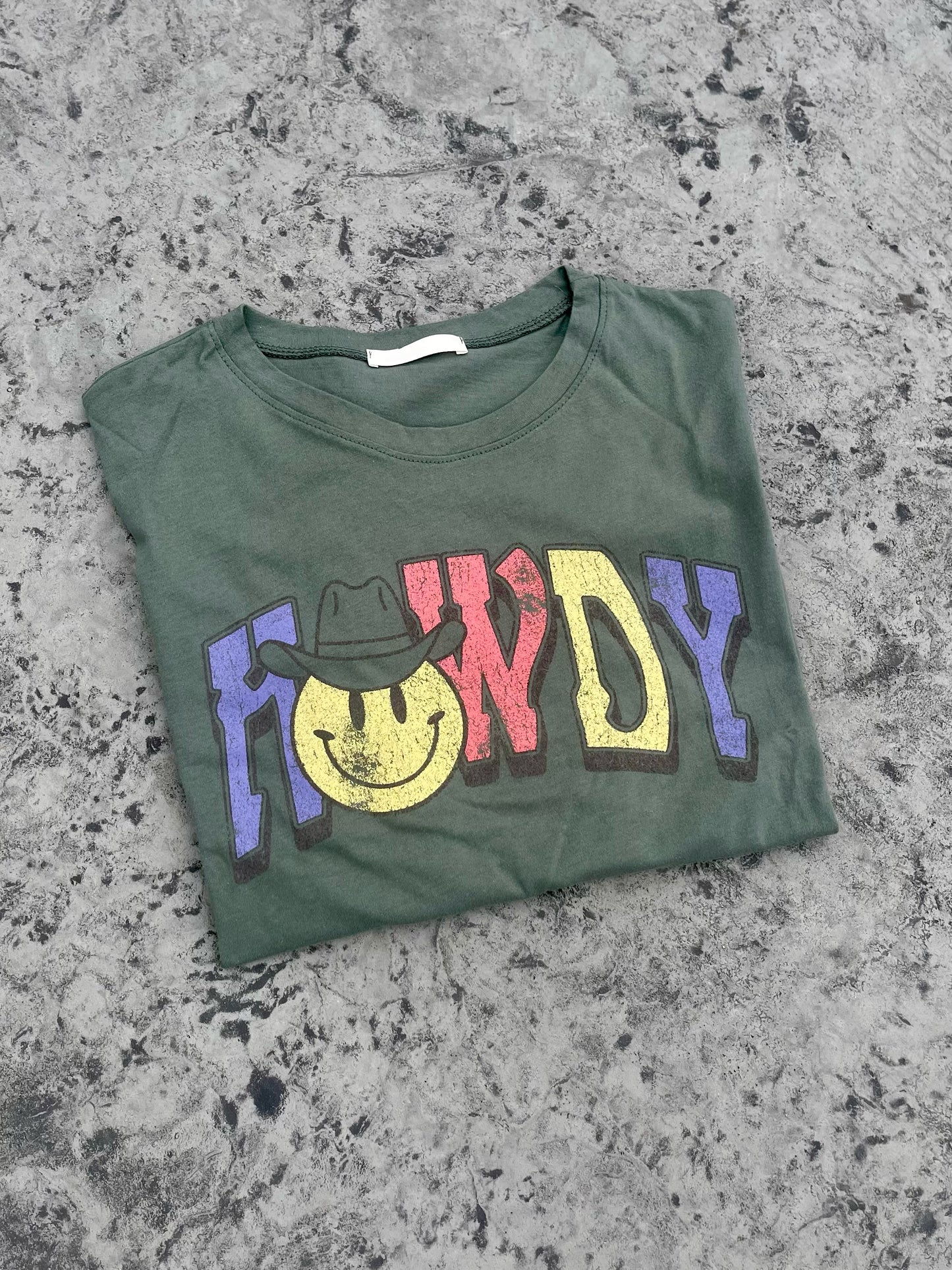 Howdy Cropped Tee