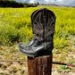 Black Ariat Jilted Leather Boot