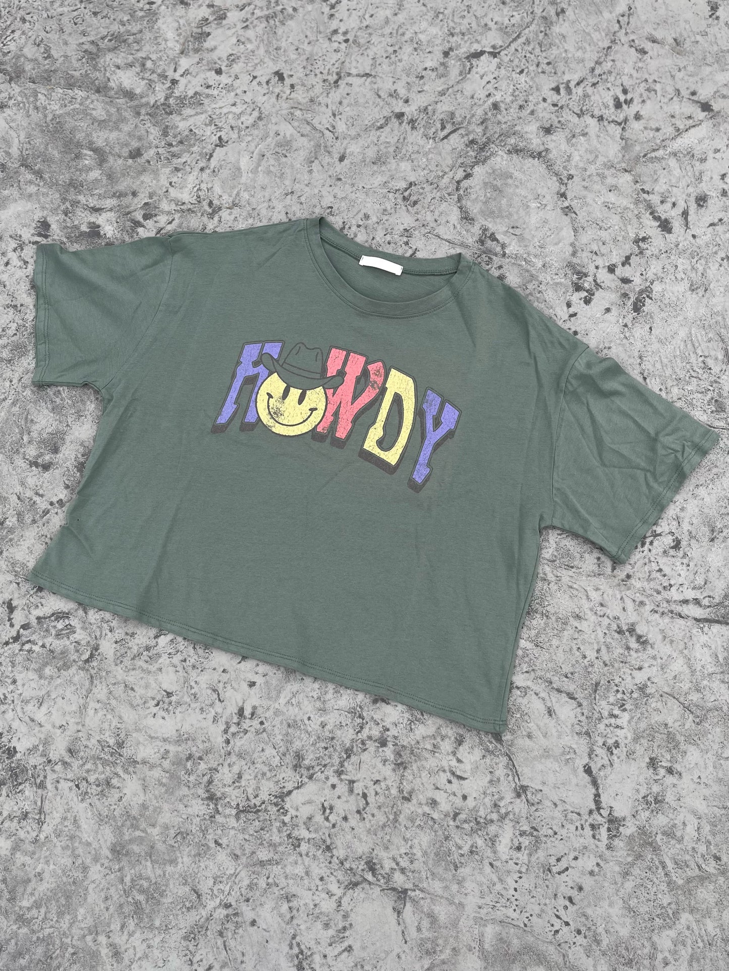 Howdy Cropped Tee