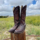 Chestnut Western Boot