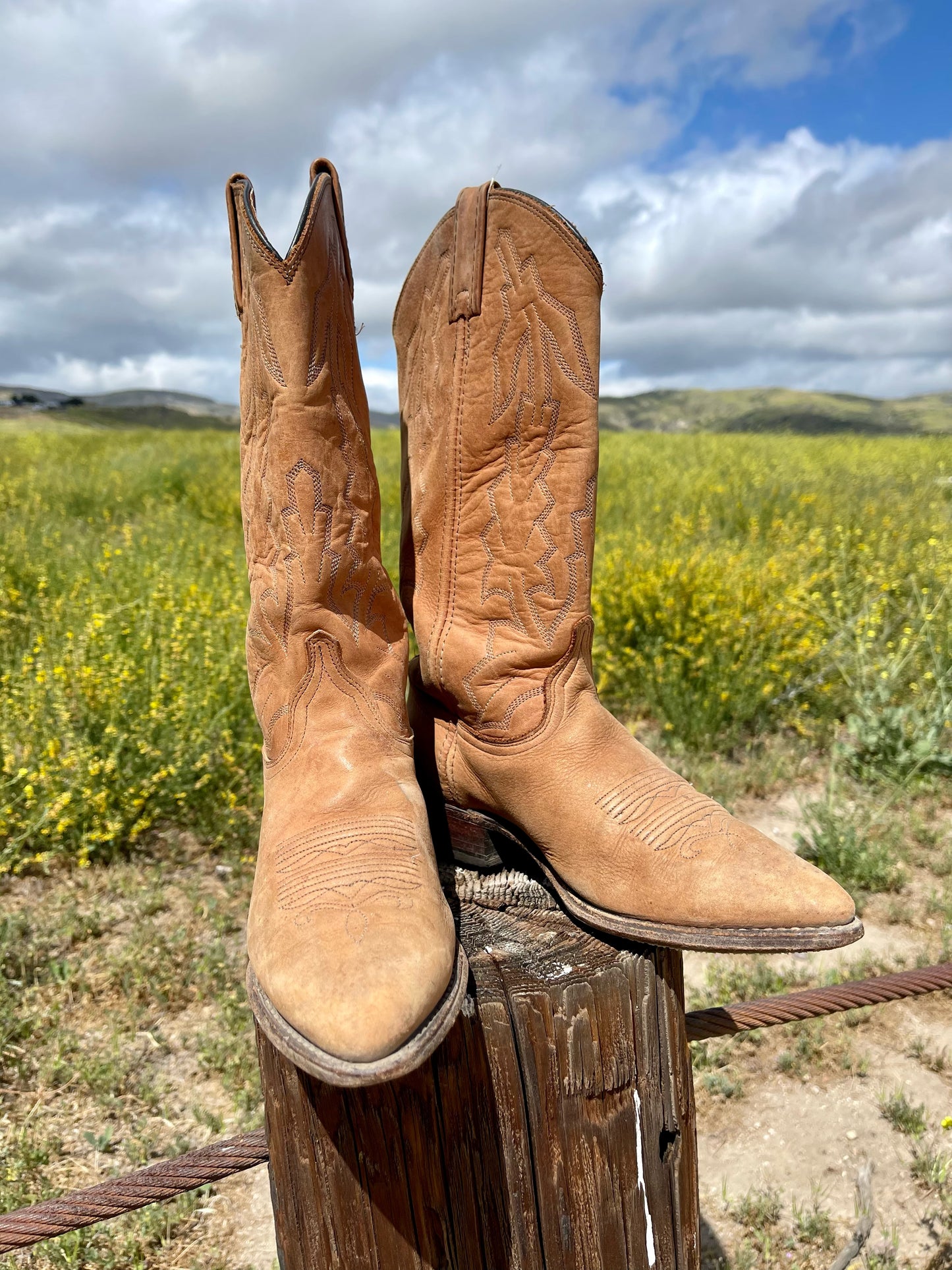 Marlboro Distressed Cowboy Boot