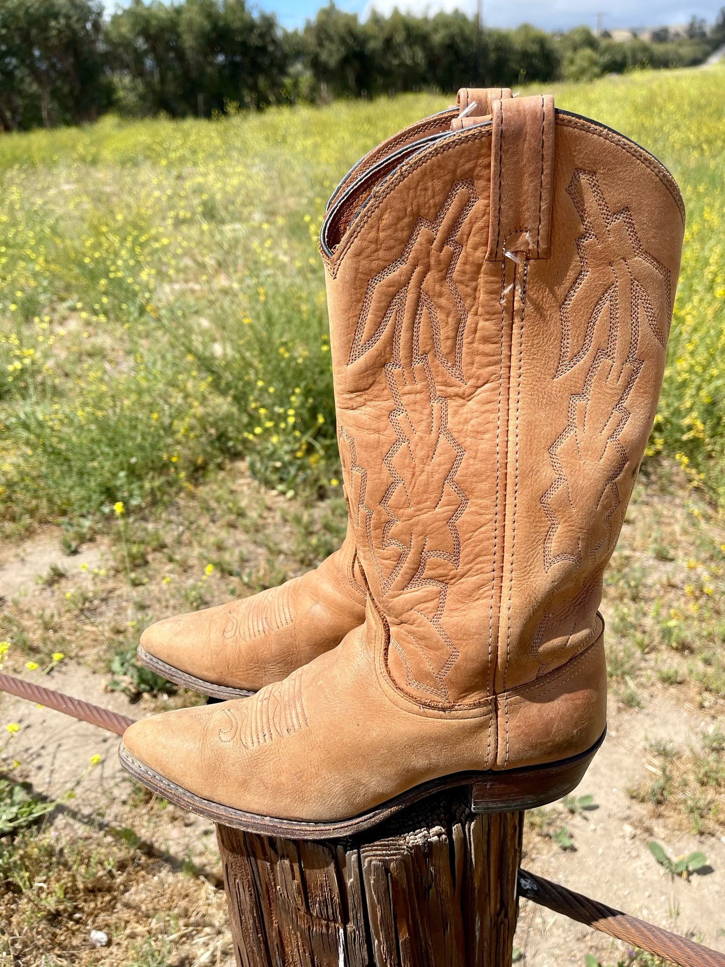 Marlboro Distressed Cowboy Boot