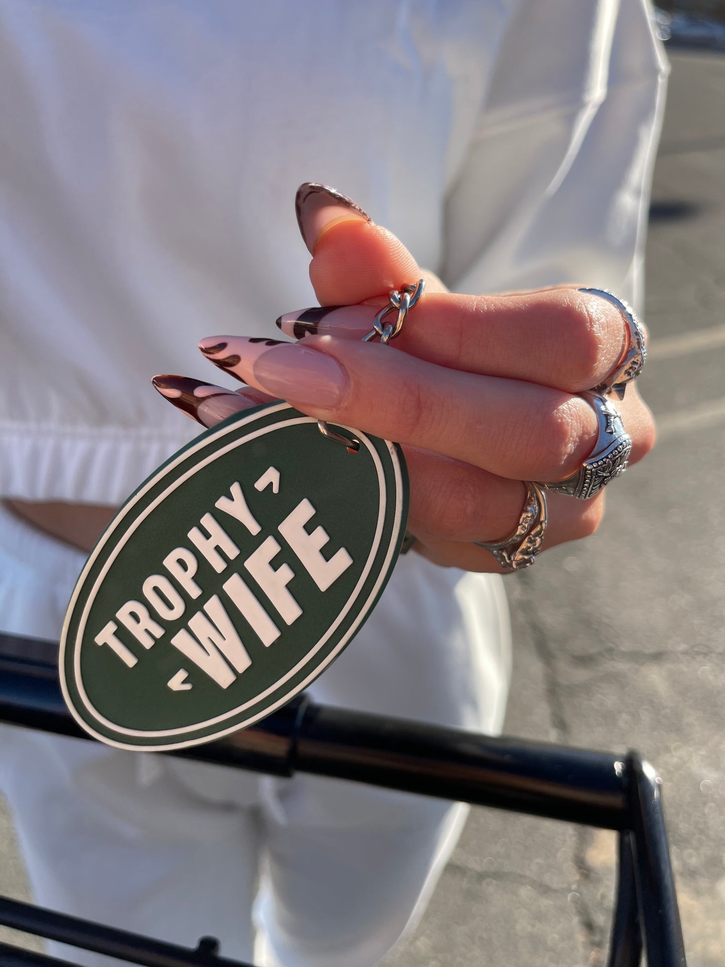 Trophy Wife Key Chain