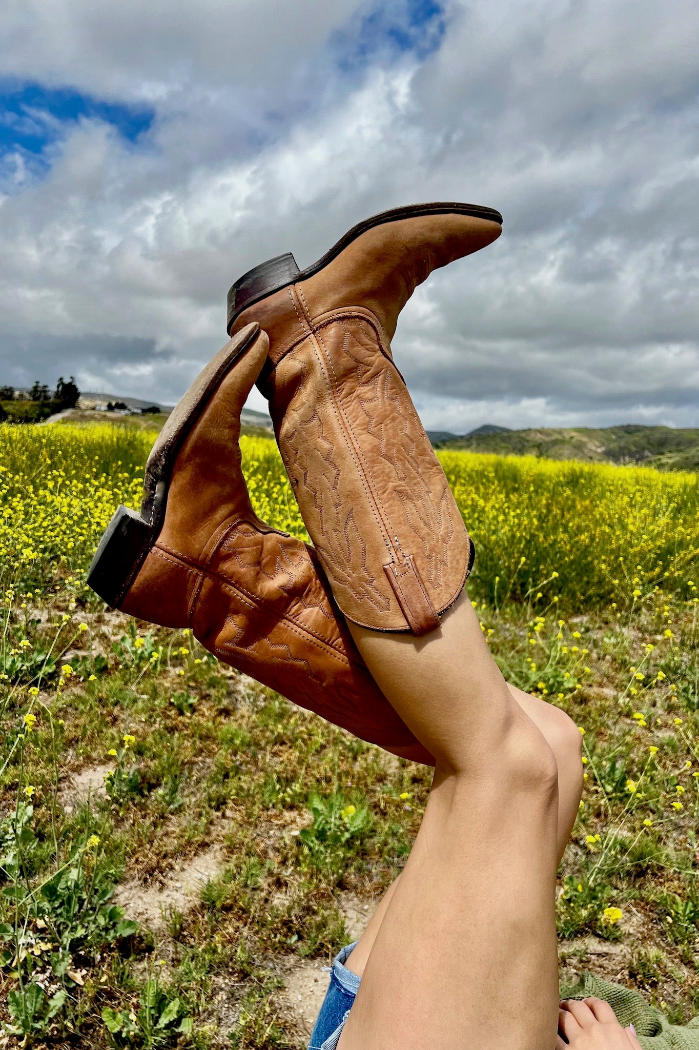 Marlboro Distressed Cowboy Boot